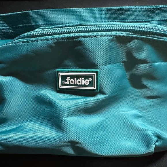 The Foldie crossbody- TEAL - Picture 2 of 6